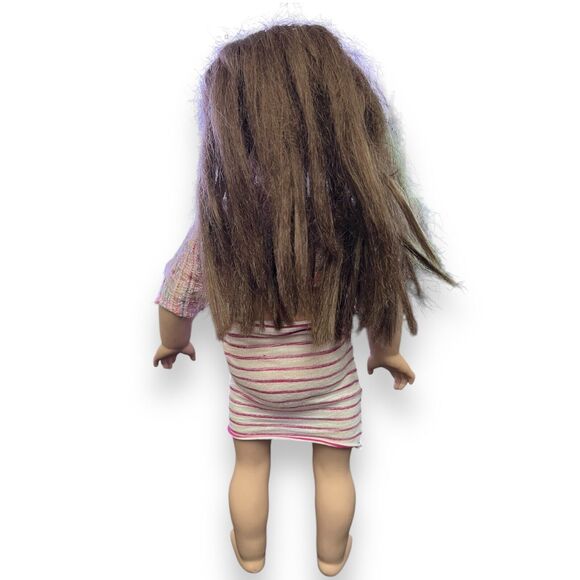 Madame Alexander 18” Brunette And Brown Eyes Crop Top Skirt Girl Doll - 2007 - Picture 6 of 11